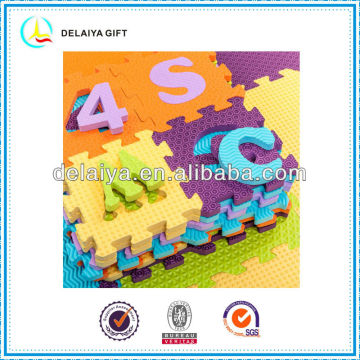 multifunctional EVA letters and numbers mat/toy for kids or baby